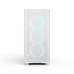 кутия fractal design epoch white tg rgb clear ti