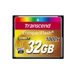 Transcend 32GB CF Card (1000x, Type I)