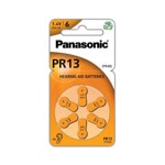 Panasonic PR13 Hearing Aid Batteries 1.4V PR13L/6D