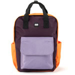 Bombata Urban Backpack Rio Orange-Purple plum-Purp