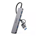 USB хъб Orico YSA7-U3-GY