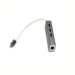 USB-C адаптер към USB 3.0 и 1хGigabit Lan