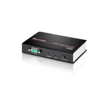 KVM екстендър ATEN CE700A, от 2x USB A(ж), HDB-15(VGA)(ж), SPHD-17(ж) към 2x USB A(ж), HDB-15(VGA)(ж), резолюция 1280 x 1024, до 150m | JAR Computers ATEN CE700A
