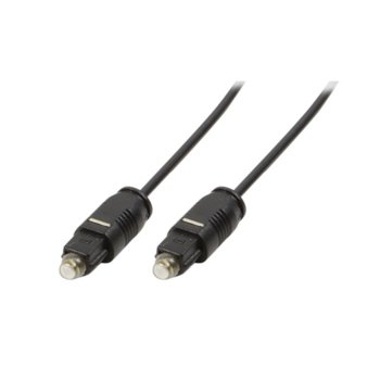 Оптичен кабел LogiLink CA1009, от Toslink(м) към Toslink(м), 3m, черен | JAR Computers Оптичен кабел LogiLink CA1009