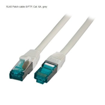 EFB-Elektonik Cat.6A SFTP 0.5m grey MK6001.0.5G