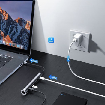 Joyroom USB-C 7-in-1 Multiport Hub 4K S-H111