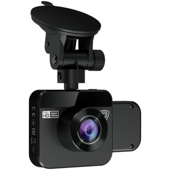 Видеорегистратор Prestigio PCDVRR380, камера за автомобил, FullHD, 2.0" (5.08 cm) дисплей, 2 Mpix, G-сензор, черен image