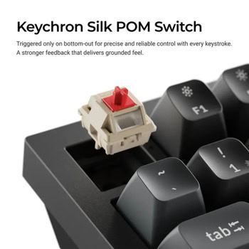 keychron q6 ultra 8k black silk pom switch banana | JAR Computers keychron q6 ultra 8k black silk pom switch banana