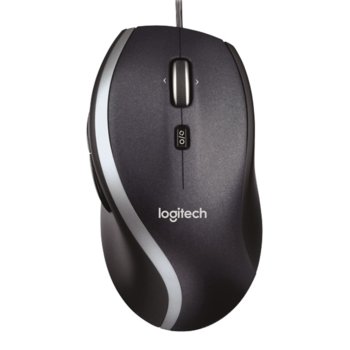 Мишка Logitech M500s, оптична (4 000 dpi), USB, 7 програмируеми бутона, черна | JAR Computers Logitech M500s Advanced Corded Mouse 910-005784