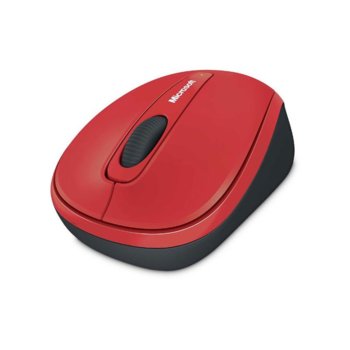 Microsoft Mobile Mouse 3500 Flame Red Gloss