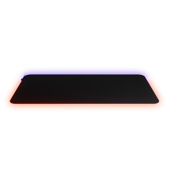 Подложка за мишка SteelSeries QcK Prism 5XL ETAIL, гейминг, черна, RGB подсветка, 1600 x 800 x 4 mm | JAR Computers SteelSeries QcK Prism 5XL ETAIL 63524