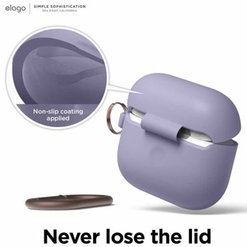 Elago AirPods 3 Silicone Hang Case EAP3HG-HANG-LVG