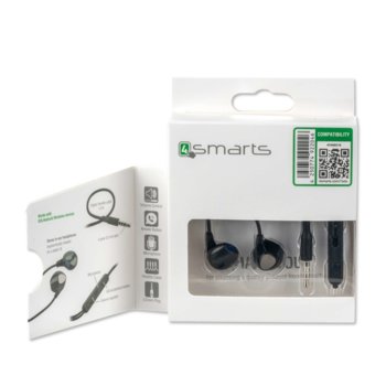 4smarts In-Ear Stereo Headset Melody Blk 4S468518