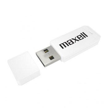 Памет 64GB USB Flash Drive, Maxell "Venture", USB 2.0, бяла | JAR Computers MAXELL Venture 64GB