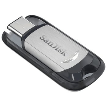 Памет 16GB USB Flash Drive, Sandisk Ultra, USB-C, черен | JAR Computers Sandisk Ultra USB-C 16GB SDCZ450-016G-G46