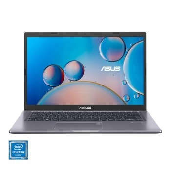 Лаптоп Asus X415MA-EK397 (сив), двяудрен Gemini Lake Refresh Intel Celeron N4020 1.1/2.8 GHz, 14" (35.56 cm) Full HD Anti-Glare Display, (HDMI), 4GB DDR4, 256GB SSD, 1x USB 3.2 Type C Gen 1, No OS image