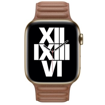 Apple 44mm Saddle Brown Leather Link Small MY9H2ZM