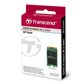 SSD 32GB Transcend MTS400