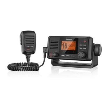 Garmin 010-02096-01 VHF 115i морско радио, DSC, 25 W мощност на предаване, IPX7, 12 V DC напрежение | JAR Computers Garmin 010-02096-01