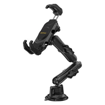 Стойка за таблет Ulefone Armor Mount Max, универсална, телескопична пръчка от неръждаема стомана, завъртане на 360°, черна | JAR Computers Ulefone Armor Mount Max
