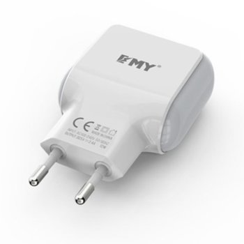 Зарядно устройство EMY MY220 5V 2.4A 14992