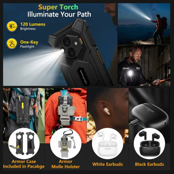 Ulefone RugKing 3 Pro 128GB/8GB Orange