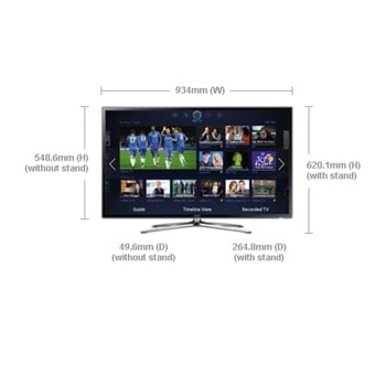 40 Samsung UE40F6320 3D FULL HD LEV DVB-C/T