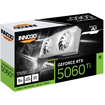 Inno3D GF RTX 5060 Ti 16GB Twin X2 OC White