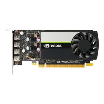 Видео карта Nvidia Quadro T600, 4GB, PNY VCNT600-PB, PCI-E 3.0, GDDR6, 128-bit, 4x mDP | JAR Computers PNY VCNT600-PB