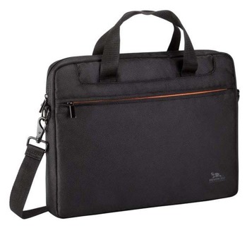Чанта за лаптоп Rivacase 8033 BL, до 15.6" (39.60cm), водоустойчив синтетичен материал, отделение за документи, черна | JAR Computers Rivacase 8033 BL