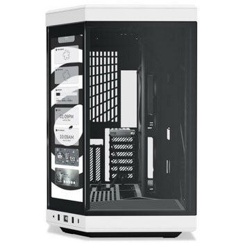 HYTE Y70 Tempered Glass Black/White CS-HYTE-Y70-BW