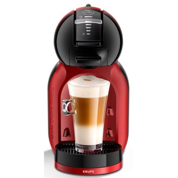 Кафемашина на капсули Krups Nescafe Dolce Gusto Mini Me, 1500W, 15 bar, 0.8 l. обем на резервоара за вода, червенo-черна | JAR Computers Krups Dolce Gusto Mini Me Red KP123H10