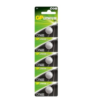 Батерия литиева GP Batteries GP-BL-CR-1632, CR1632, 3V, 1бр. | JAR Computers GP Batteries GP-BL-CR-1632