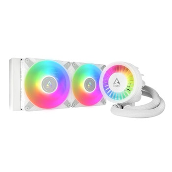 Водно охлаждане за процесор Arctic Liquid Freezer III 240 A-RGB White, съвместимост със сокети Intel LGA 1700/1851 & AMD AM5/AM4 | JAR Computers Arctic Liquid Freezer III 240 A-RGB ACFRE00150A