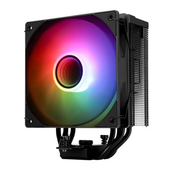 Охлаждане за процесор Thermalright Assassin Spirit 120 Vision Black ARGB, съвместимост със сокети Intel LGA 1851/1700/1200/115X & AMD AM5/AM4 | JAR Computers Thermalright Assassin Spirit 120 Vision Black ARGB