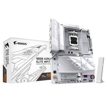 дънна платка gigabyte b850 a elite wf7 ice