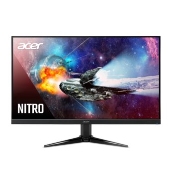 Монитор Acer Nitro QG241Ybii (UM.QQ1EE.001), VA панел, 75Hz, Full HD, 1ms, 100 000 000:1, 250 cd/m2, HDMI, VGA | JAR Computers Acer Nitro QG241Ybii UM.QQ1EE.001
