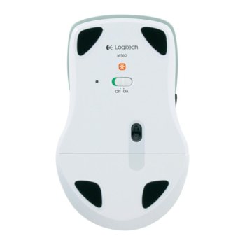 Logitech Wireless Mouse M560 white 910-003913