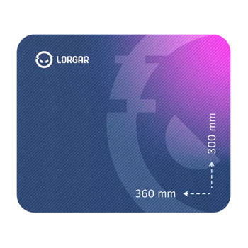 Подложка за мишка Lorgar Main 133, гейминг, лилава, 360 x 300 x 3 мм | JAR Computers подложка за мишка lorgar main 133 lrg gmp133