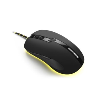 Мишка Sharkoon SHARK Zone M52, лазерна (8200 dpi), гейминг, черна, USB | JAR Computers Sharkoon SHARK Zone M52