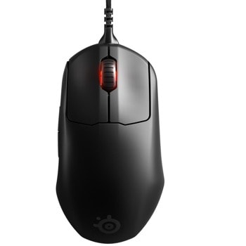 Мишка SteelSeries Prime+ (62490), оптична (18 000 dpi), 6 бутона, RGB подсветка, USB, черна image