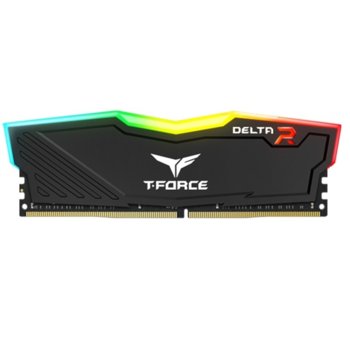 Памет 16GB DDR4 2666MT/s, TeamGroup DELTA RGB TF3D416G2666HC15B01, 1.2V | JAR Computers 16GB DDR4 2666MHz TeamGroup DELTA RGB