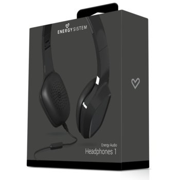 Energy Headphones 1 Mic Black