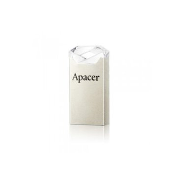 Памет 32GB USB Flash Drive, Apacer AH111, Crystal, USB 2.0, сребриста | JAR Computers Apacer AH111 32GB