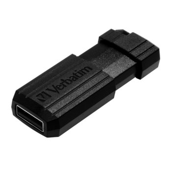 Памет 8GB USB Flash Drive, Verbatim Pinstripe, USB 2.0, черна | JAR Computers Verbatim 8GB USB 2.0 Pinstripe