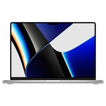 Лаптоп Apple MacBook Pro (Z1500000U)(сребрист), десетядрен Apple M1 MAX 3.2 GHz, 16.2" (41.15 cm) Liquid Retina XDR 120Hz Display, (HDMI), 32GB DDR4, 1TB SSD, 3x Thunderbolt 4, macOS | JAR Computers Apple MacBook Pro Z1500000U