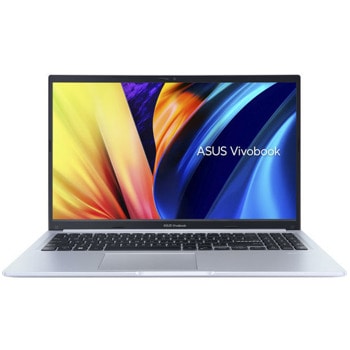 Лаптоп Asus VivoBook 15 X1502ZA-BQ322 (90NB0VX2-M01LM0)(сребрист), шестядрен Intel Core i3-1215U 1.1/4.4GHz, 15.6" (39.62 cm) Full HD IPS Anti-Glare дисплей, (HDMI), 8GB DDR4, 512GB SSD, 1x USB 3.2 Gen 1 Type C, No OS | JAR Computers Asus VivoBook 15 X1502ZA-BQ322 90NB0VX2-M01LM0