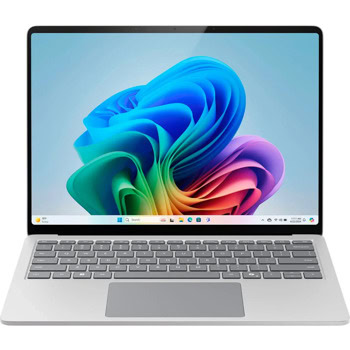 Лаптоп Microsoft Surface Laptop 7 (ZGM-00024)(сребрист), десетядрен Qualcomm Snapdragon X Plus X1P-64-100 3.4 GHz, 13.8" (35.05 cm) PixelSense Flow 120Hz Dolby Vision Touch Display, 16GB LPDDR5X, 256GB SSD, 2x USB4, Windows 11 Home | JAR Computers Microsoft Surface Laptop 7 ZGJ-00024