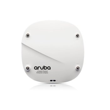 Точка за достъп HPE Aruba IAP-334 (RW) Instant, 2.4GHz(800Mbps)/5GHz(1733Mbps), 1xLan 10/100/1000 PoE, 4x вътрешни антени | JAR Computers HPE Aruba IAP-334 (RW) Instant (JW817A)