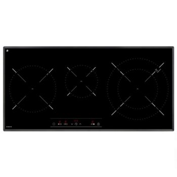 Стъклокерамичен плот за вграждане Teka IR 8300 HS, 3 нагревателни зони, автоматично изключване за безопастност, независимо програмиране на всяка зона, индикатор за остатъчна топлина, таймер, черен | JAR Computers Teka IR 8300 HS